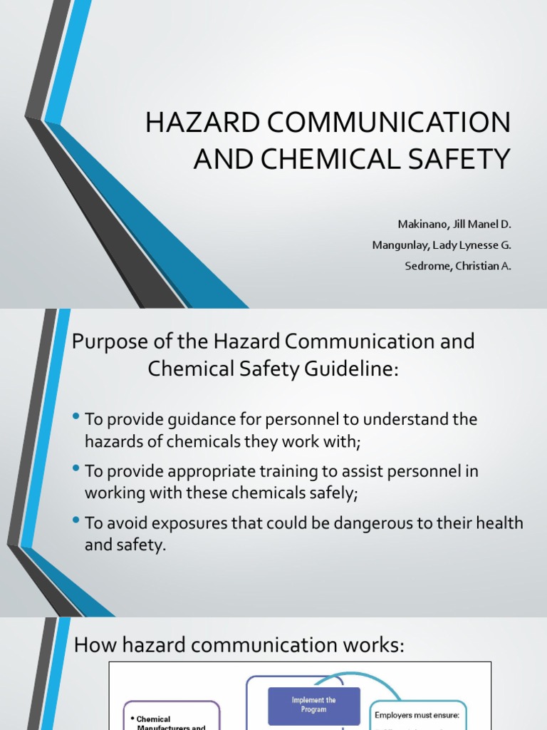 Chemical Safety and Hazard Communication | PDF | Labor Relations ...