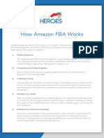 How Amazon FBA Works