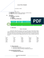 Lesson identifies verbs