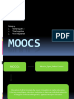 Moocs: Group 4 Tamara Putri J Tisa Angelina Voni Maysarah