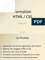 Formation HTML
