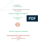 Pay With Face: Department of Computer Science and Engineering