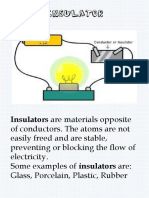 Insulator: Insulators Are Materials Opposite