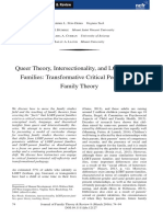 Queer Theory, Intersectionality, and LGBT-Parent Families
