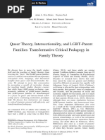 Queer Theory, Intersectionality, and LGBT-Parent Families