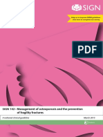 SIGN 142 - Management of Osteoporosis and The Prevention of Fragility Fractures