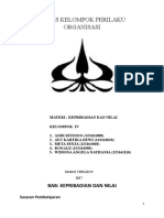 Perilaku Organisasi - Bab 3 KEPRIBADIAN DAN NILAI - Final