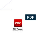 PDF Reader: Quick Start Guide