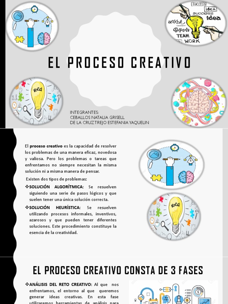 Fases del Proceso Creativo | PDF | Creatividad | Aparición