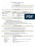 Apurva Goyal Resume PDF