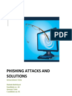Phishing Attacks and Solutions
