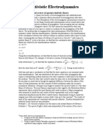 Relativistic Electrodynamics PDF