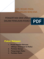 Analisis Resiko Bencana Keperawatan 2017