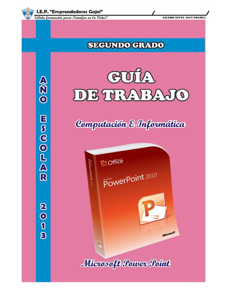 Computacion - 2do Grado | PDF | Microsoft PowerPoint | Microsoft Excel