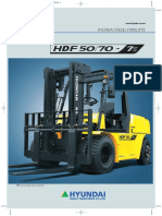 Hyundai Diesel Forklifts: Photo May Include Optional Equipment