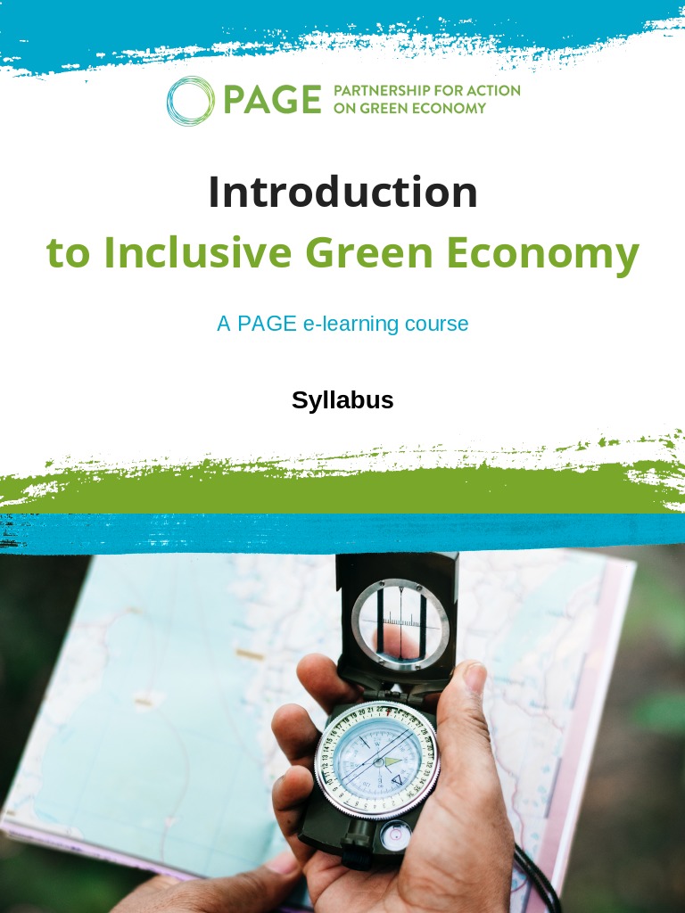 Introduction To Green Economy Syllabus Pdf Pdf Green Economy