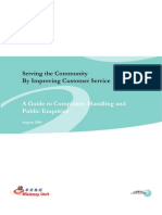 A Guide To Complaints Handling and Public Enquiries PDF