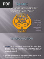 South Asian Association For Regional Cooperation: Prepared by