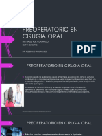 Preoperatorio en Cirugia Oral