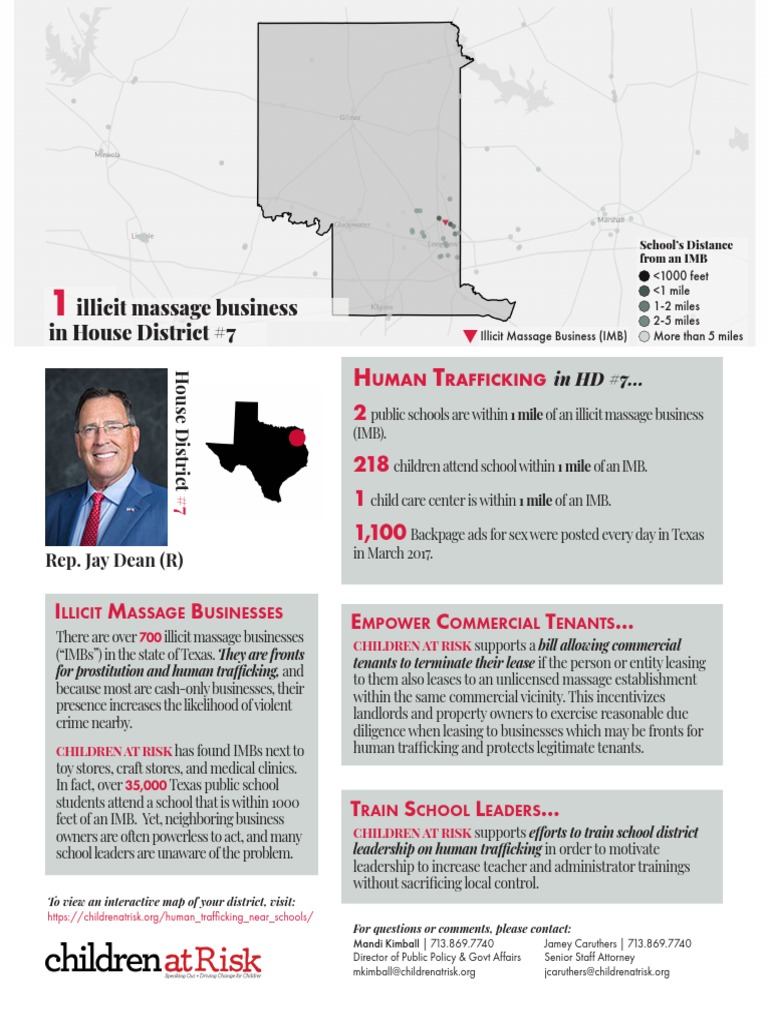 Anti-Human Trafficking Texas Legislative Handouts | PDF | Lease ...