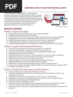 Dokumen - Tips - Module Content Learnapicsorg Certified Supply Chain Professional CSCP PDF