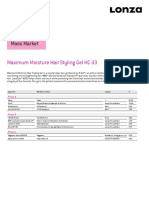 HC-33 Maximum Moisture Hair Styling Gel PDF