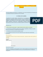 Quiz Semana 7 Constitucion e Intruccion Civica