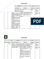 Planificación Marzo