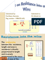 Resistane of The Wire