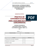 P 05 Equilibrio de Fuezas Concrurrentes - 2019-Ii