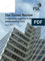 FSA Turner Report On Financial Crisis 2009 PDF