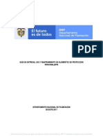 Guía de Entrega Uso y Mantenimiento de EPPS PDF