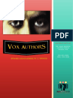 Nr. I al revistei cultural-artistice Vox Authors