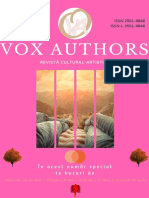 Nr. IV al revistei cultural-artistice Vox Authors