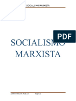 Grupo 10 Socialismo Marxista