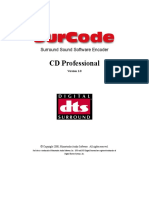 SurCode DTS CD Manual PDF