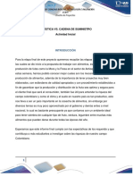 Logística vs. Cadena de Suministro - Actividad Inicial