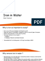 Iron in Water