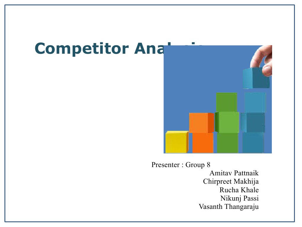 Competitor Analysis in IT Industry | PDF