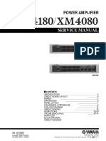Yamaha xm4080 xm4180 SM PDF
