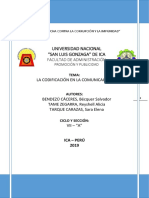 La Codificación en La Comunicación