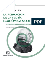 Skousen Mark. La Formacion de La Teoria Economica Moderna PDF