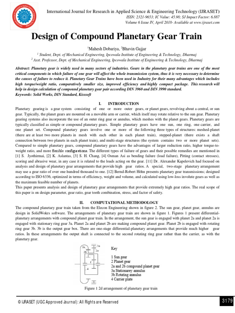 Robotics Gears and Gear Ratios PDF Gear Mechanical Engineering