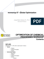 Workshop 07 - Global Optimization