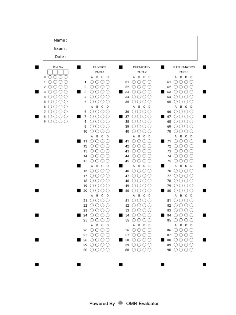 OMR Evaluator Overview and Features | PDF