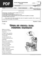 Prova.pb.Linguaportuguesa.3ano.manha.2bim
