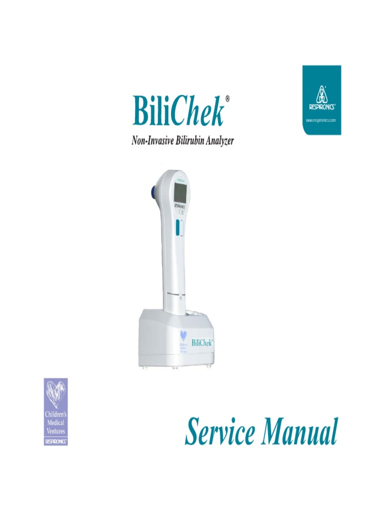 Respironics Bilichek Bilirubin Analyzer - Service Manual PDF | PDF ...