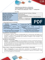 Guía de Actividades y Rúbrica de Evaluación - Fase 1 - Indagación