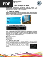 Partes Internas de Una Laptop