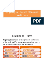 Be Going To - Future Plans and Predictions